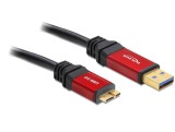 KABEL USB 3.0-A &gt; MICRO-B STECKER / STECKER 1 M PREMIUM 82760 DELOCK