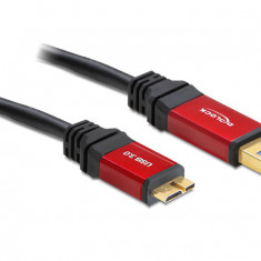 KABEL USB 3.0-A > MICRO-B STECKER / STECKER 1 M PREMIUM 82760 DELOCK