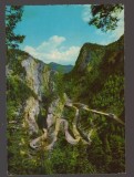CPIB 24765 CARTE POSTALA - CHEILE BICAZULUI, CIRCULATA, 1968, STAMPILE, KRUGER, Fotografie