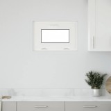vidaXL Fereastră de subsol &bdquo;RISOR&rdquo; 60x40 cm &icirc;nclinată 2 geamuri albe