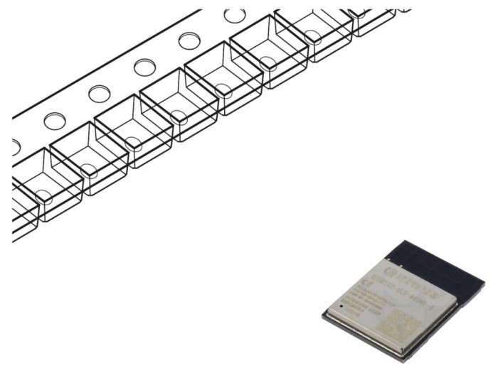 Modul IoT Bluetooth WiFi PCB
