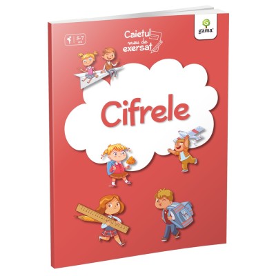 Cifrele. Caietul meu de exersat foto