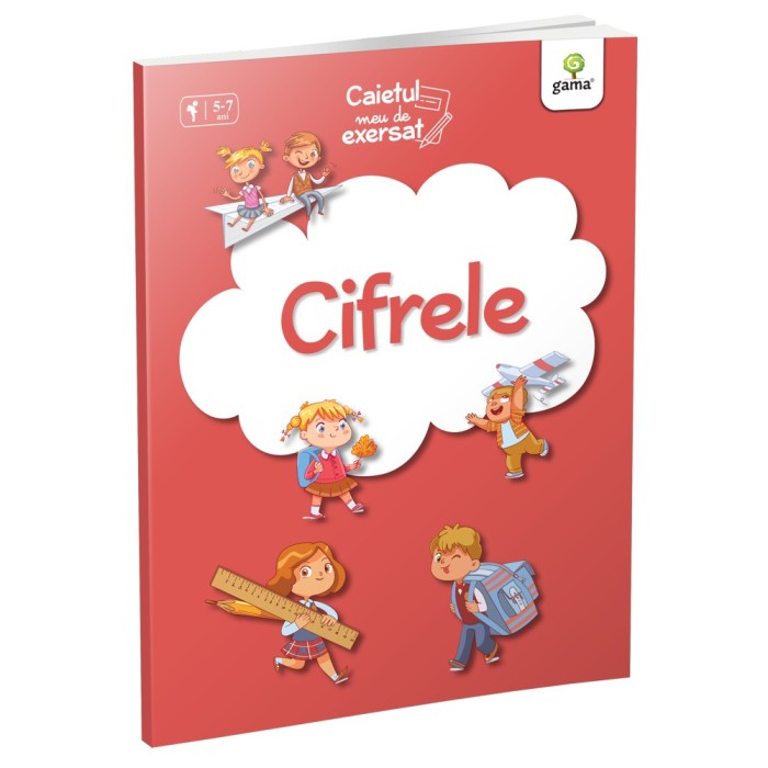 Cifrele. Caietul meu de exersat