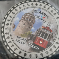 XG Magnet frigider - tematica turism - Turcia - Istambul Galata Kulesi Taksim