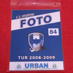 Acreditare fotbal - CS OTOPENI (sezonul 2008/2009)