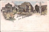 Carte postala circulata in anul 1899 Bucuresti