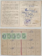 Romania, Carnet de abonat radio-televizor-radioficare, Bucuresti, 1983