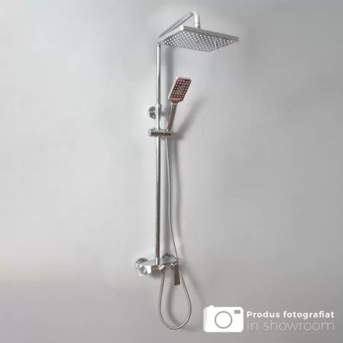 Coloana Dus, Alama Sanitara, Crom, 6720 ModernLight Concept