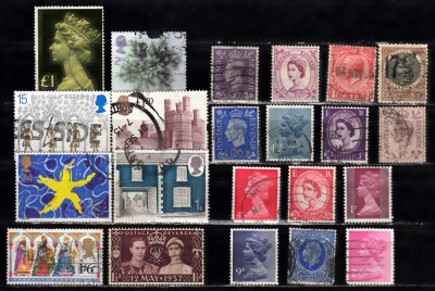 A7 T1 8 - Timbre foarte vechi - Anglia - Marea Britanie si colonii foto