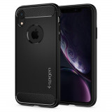 Husa pentru iPhone XR - Spigen Rugged Armor - Black