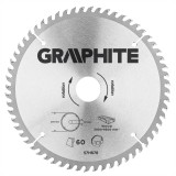 Disc circular pentru lemn Graphite, carbura, 200 x 30 mm, 60 dinti