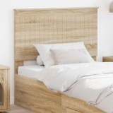 vidaXL Tăblie cap cu headboard Stejar Sonoma 100 cm Lemn compozit 887794