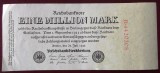 Germania 1.000.000 1000000 mark 1 milion 1923 seria 208 **