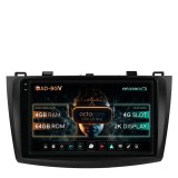 Navigatie Mazda 3 (2009-2013), Android 13, V-Octacore 4GB RAM + 64GB ROM, 9.5 Inch - AD-BGV9004+AD-BGRKIT320