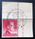 Guvernăm&acirc;ntul General (Polonia Ocupată) 1943 - Aniversarea lui Adolf Hitler 24+1 Zl. cu Ștampilă Comemorativă Nicolaus Copernicus -OD1