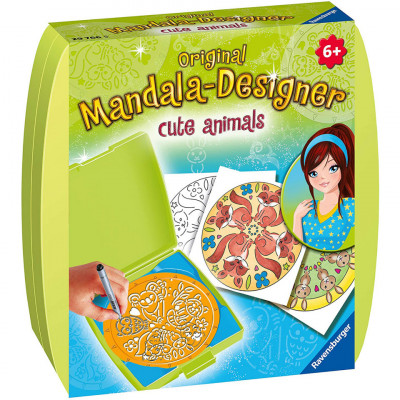 Ravensburger - Set De Creatie Mini Mandala Cu Animale foto