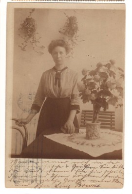 CPIB 23920 CARTE POSTALA - MUNSTER, GERMANIA, CIRCULATA, 1917, STAMPILE foto