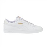 Puma Smash V2 Metallics Jr White-Pu 386197-01-37.5