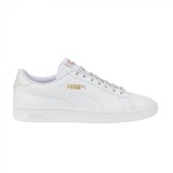 Puma Smash V2 Metallics Jr Puma White-Pu