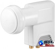 LNB universal 4 iesiri 0.1 dB, Goobay foto