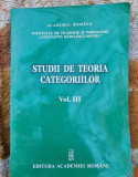 STUDII DE TEORIA CATEGORIILOR - ALEXANDRU SURDU VOL.III