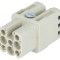 Conector HDC Inserturi Contact Mamă Han D 8-PIN 10A 50V