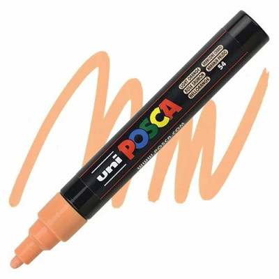 Marker Uni Posca 1.8-2.5Mm PC-5M Portocaliu Deschis foto