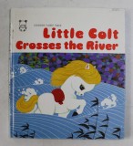 LITTLE COLT CROSSES THE RIVER , illustrated by CHEN YONGZHEN , 1986