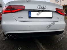 Difuzor FACELIFT S4 prelungire bara spate AUDI A4 B8 Sline Rs4 2012-2015 v1 foto