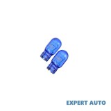 Set 2 becuri t20 2 faze 5w 21w 12v albastru premium lumina de zi logan ii art Alta marca Alt model #7