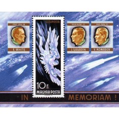 Ungaria 1968 - cosmonauti, In Memoriam, colita neuzata