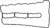 Garnitura Capac Supape Victor Reinz 71-39366-00 BMW Seria 1 3 5 7 X6 Z4