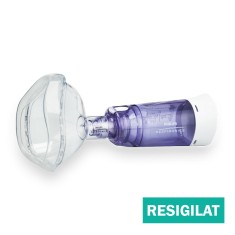 Camera de inhalare Optichamber Diamond cu masca 5 ani - adulti (L), produs nou, ambalaj deteriorat foto