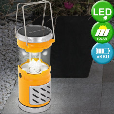 Felinar SOLAR Lampa Lanterna Camping LED Original Germania 5xLED/1W foto