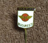 Insigna fotbal - RAPID BUCURESTI (varianta 1)