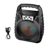 Boxa portabila ZQS6148, 30W PMPO, BT/FM/USB, LED, 1500mAh