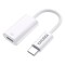 Kaku KSC-904 Cablu OTG Transfer, USB-C la Lightning, 60W, 12cm, Alb