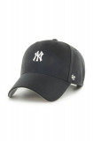 47brand sapca Mlb New York Yankees culoarea negru, cu imprimeu, 47 Brand