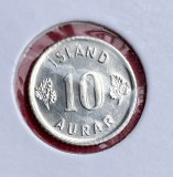 Moneda Islanda 10 Aurar an 1974 - UNC