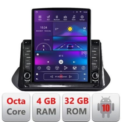 Navigatie Nissan X-trail 2021- dedicata Ouad core 4+32 ecran vertical 9.7&amp;quot; DSP 360 FHD AHD Android radio gps internet kit-x-trail-2021+EDT-E709+kit-10 foto