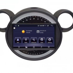 Navigatie Auto Multimedia cu GPS Mini Countryman 2007 - 2014 cu 4 GB RAM si 64 GB ROM Slot Sim 4G pentru Internet Carplay Android Aplicatii USB Wi-Fi