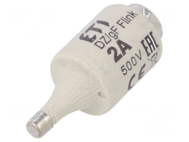Siguranţă ardere rapidă 2A 500VAC 500VDC ceramică