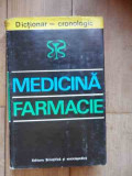 Medicina Farmacie Dictionar Cronologic - G. Bratescu ,532692, STIINTIFICA SI ENCICLOPEDICA