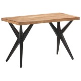Cumpara ieftin Masa de bucatarie, 120x60x76 cm, lemn masiv de acacia