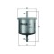 MAHLE KL 61 filtru combustibil