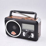 Radio portabil cu bluetooth, MP3, TF, SD, USB, REC, Radio FM, Afisaj Electronic