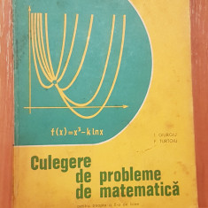 Culegere de probleme de matematica de I. Giurgiu, F. Turtoiu