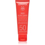 Apivita Bee Sun Safe Anti-Spot and Anti-Age Face Cream SPF 50 crema protectoare impotriva imbatranirii pielii SPF 50 50 ml