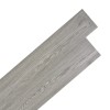 Plăci de pardoseală autoadezive, gri &icirc;nchis, 5,02 m&sup2;, 2 mm, PVC