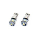 Cumpara ieftin Set becuri auto cu LED CANBUS compatibil T10e W5W 3 SMD ALU Alb 12V 24V, destinat competitiilor auto sau off-road